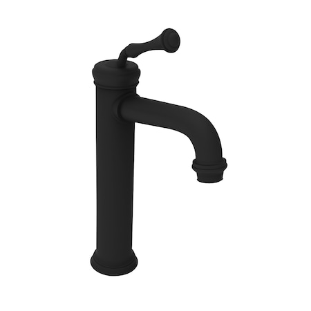 Newport Brass Single Hole Vessel Faucet in Flat Black 9208-56